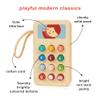 Mentari Toys - Mobile Phone - Solid Wood Phone with Squishy Buttons for Toddlers - Pretend Play Toy - Boost Communication Skills and Language Development - Age 2+ view 3