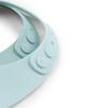 Done by Deer Elphee Blue Silicone Bib 2-Pack - Waterproof, Adjustable, Easy Clean Bibs with Large Pocket view 2
