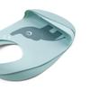 Done by Deer Elphee Blue Silicone Bib 2-Pack - Waterproof, Adjustable, Easy Clean Bibs with Large Pocket view 3