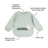 Done by Deer Long Sleeved Baby Bib - OEKO-TEX - Waterproof, Adjustable Smock Bib for Babies and Toddlers, Croco Design view 3