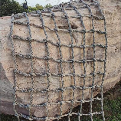 EkiDaz HXRW Rope Net Climbing Rope Net for Kids Multi-Purpose Protective Safety Net Outdoor Climbing Cargo Netting Playground Sets for Backyards (Size : 3 * 4m(9.9 * 12.12ft))