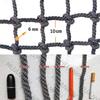 EkiDaz HXRW Rope Net Climbing Rope Net for Kids Multi-Purpose Protective Safety Net Outdoor Climbing Cargo Netting Playground Sets for Backyards (Size : 3 * 4m(9.9 * 12.12ft)) view 2