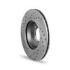 Sport Drilling Brake Discs compatible with CITROEN C5 II RC_ 2004 2005-0544GTR - Front - ventilated - Number of Holes 4 - Diameter 266x22 view 3