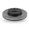 Sport Drilling Brake Discs compatible with CITROEN C5 II RC_ 2004 2005-0544GTR - Front - ventilated - Number of Holes 4 - Diameter 266x22 view 4