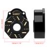 GLOBACT Brass Heavy Weight Front Rear Outer Portal Housing 92g Counterweight for 1/10 TRX4 TRX6 RC Crawler Car Upgrades Parts (2PCS) view 2