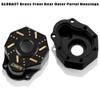 GLOBACT Brass Heavy Weight Front Rear Outer Portal Housing 92g Counterweight for 1/10 TRX4 TRX6 RC Crawler Car Upgrades Parts (2PCS) view 3