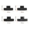 HARFINGTON Mod 1 M1 Pinion Motor Gear Set 4pcs 27T 28T 29T 30T Fit 5mm RC Motor Shaft M1 Pitch Gears for RC Car, with Hex Key view 3