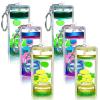 Equsion 6 Pcs Liquid Keychains Motion Bubbler Sensory Toys Liquid Timers End of Year Student Gifts (Bright Color) view 1