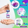 Equsion 6 Pcs Liquid Keychains Motion Bubbler Sensory Toys Liquid Timers End of Year Student Gifts (Bright Color) view 3