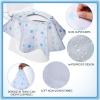 50 Packs Disposable Toilet Seat Covers Extra Large Individually Wrapped for Kids and Adults, Portable Non Slip Waterproof Potty Seat Covers for Toddlers Potty Training, Travel (Dot) view 4