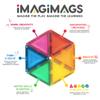 Imagimags Magnetic Building Tiles, 38 Piece Transparent Clear Crystal Set for Boys Girls Kids, Educational Creative Learning Activity Building Block Toddler Toys, STEM, Children Ages 3 Years + view 4