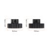 HARFINGTON Mod 1 M1 Pinion Motor Gear Set 2pcs 21T 22T Fit 5mm RC Motor Shaft M1 Pitch Gears for RC Car, with Hex Key view 3
