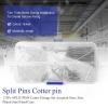 175Pc Split PINS Cotter Fixings Set Assorted Sizes Zinc Plated Steel Hard Case view 2