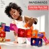 IMAGIMAGS Magnetic Building Tiles, 98 Piece Marble Run Set for Boys Girls Kids, Educational Creative Learning Activity Building Block Toddler Toys, STEM, Children Ages 5 Years + view 2