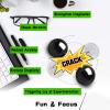 Cool 1.26 Inch Jumbo Magnets Balls Fidget Toys for Adults, Large Fidget Mangetic Sphere with Case, Ferrite Putty Office Desk Decorations Fidget Toy Stones Holiday Stocking Stuffer Gift 5 Pack view 3