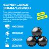 Cool 1.26 Inch Jumbo Magnets Balls Fidget Toys for Adults, Large Fidget Mangetic Sphere with Case, Ferrite Putty Office Desk Decorations Fidget Toy Stones Holiday Stocking Stuffer Gift 5 Pack view 4