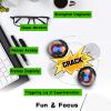 Cool 1.26 Inch Jumbo Magnets Balls Fidget Toys for Adults, Large Fidget Mangetic Sphere with Case for Office Desk Decorations, Fidget Ferrite Putty Stones Holiday Stocking Stuffer Gift 5 Pack Age:15+ view 4