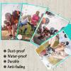 500 Pcs Card Sleeves for Trading Card, Matte Card Sleeves Deck Card Protectors Compatible with Baseball Cards, Sports Cards, Game Cards (Mint) view 3