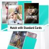 500 Pcs Card Sleeves for Trading Card, Matte Card Sleeves Deck Card Protectors Compatible with Baseball Cards, Sports Cards, Game Cards (Mint) view 4