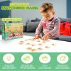 Protado Wooden Match Memory Game for Kids, 24Pc Memory Matching Cards, Educational Memory Matching Game for Pre-Kindergarten Early Learning Development Kids (Delicacy) view 2