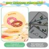 Protado Wooden Match Memory Game for Kids, 24Pc Memory Matching Cards, Educational Memory Matching Game for Pre-Kindergarten Early Learning Development Kids (Delicacy) view 3