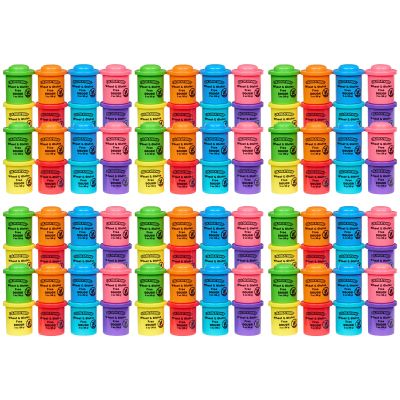 Colorations 96 Wheat & Gluten Free Classic Dough - 8 Colors (2oz Each) | Non-Toxic, Play Dough, Bulk Set, Sensory Kit, Party Favors, Classroom Pack