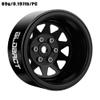 GLOBACT 1.9 Beadlock Wheels RC Wheel Hub -11.5mm Offset for 1/10 TRX4 TRX6 Axial SCX10 I II III Pro Redcat RC Crawler Upgrade Accessories (4Pcs Black) view 4