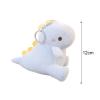 12cm Bag Plush Pendant Soft PP Cotton Cartoon Dinosaur Doll Plush Toy Ornament Lovely Stuffed Animal Plush Doll Toy Keyring Keychain Bag Decor Valentine's Day/Christmas/Birthday Gifts (Light Green) view 4
