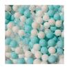 100Pcs Ball Pit Balls Thickened Eco-Friendly Smooth Reusable Bite-Resistant Hand-on Ability PE Material Macaron Color Pit Balls Kindergarten Toy Valentine's Day/Christmas/Birthday Gifts (#1) view 2