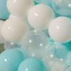 100Pcs Ball Pit Balls Thickened Eco-Friendly Smooth Reusable Bite-Resistant Hand-on Ability PE Material Macaron Color Pit Balls Kindergarten Toy Valentine's Day/Christmas/Birthday Gifts (#1) view 4