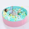 100Pcs Ball Pit Balls Thickened Eco-Friendly Smooth Reusable Bite-Resistant Hand-on Ability PE Material Macaron Color Pit Balls Kindergarten Toy Valentine's Day/Christmas/Birthday Gifts (#2) view 4