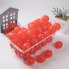 100Pcs Ball Pit Balls Thickened Odor-Free High Elastic Safe Bite-Resistant Entertainment PE Material Macaron Color Pit Balls Kids Gift Valentine's Day/Christmas/Birthday Gifts (Pink Black) view 4