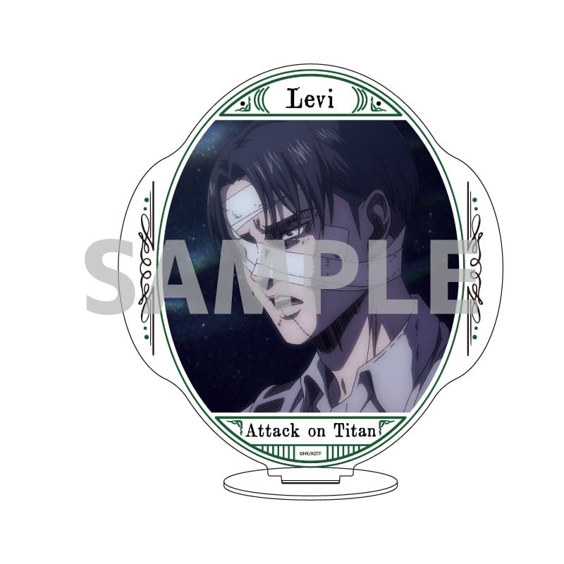 A3 Attack on Titan 34 Levi [Scene Scene Illustration] Character Acrylic Figure