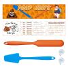 COZYMATE 2Pcs Poop Divider Knife for Toilet Adult Funny Gag Gift Ideas for Christmas White Elephant Gifts Exchange (OrangeBlue, 2P) view 1