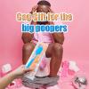 COZYMATE 2Pcs Poop Divider Knife for Toilet Adult Funny Gag Gift Ideas for Christmas White Elephant Gifts Exchange (OrangeBlue, 2P) view 4