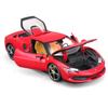 BURAGO 1/18 296 GTB Hybrid 830HP V6 2021 Rosso Corsa - Red BU16018CAR view 2