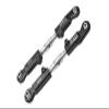 Aluminum 7075-T6 + Stainless Steel Rear Camber Links for Arrma 1:7 Mojave 6S BLX/Mojave 6S V2 BLX Desert Truck Upgrades - Black view 1