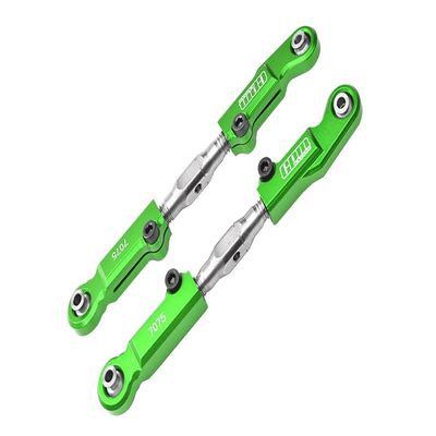 Aluminum 7075-T6 + Stainless Steel Rear Camber Links for Arrma 1:7 Mojave 6S BLX/Mojave 6S V2 BLX Desert Truck Upgrades - Green