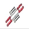 Aluminum 7075-T6 + Stainless Steel Rear Camber Links for Arrma 1:8 KRATON 6S / Outcast 6S / Talion 6S / Notorious 6S / KRATON EXB/KRATON 6S V5 / Notorious 6S V5 / 1:7 FIRETEAM 6S Upgrades - Red view 1