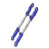 Aluminum 7075-T6 + Stainless Steel Front Camber Links for Traxxas 1/8 4WD Sledge Monster Truck 95076-4 Upgrades - Blue view 1