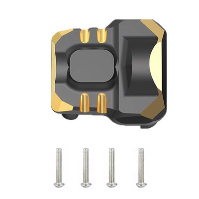 1Pcs TRX4M Brass Diff Cover 11g Differential Housing Front Rear Universal for 1/18 RC Crawler TRX4M Upgrades 97054 Defend 97074 Bronc