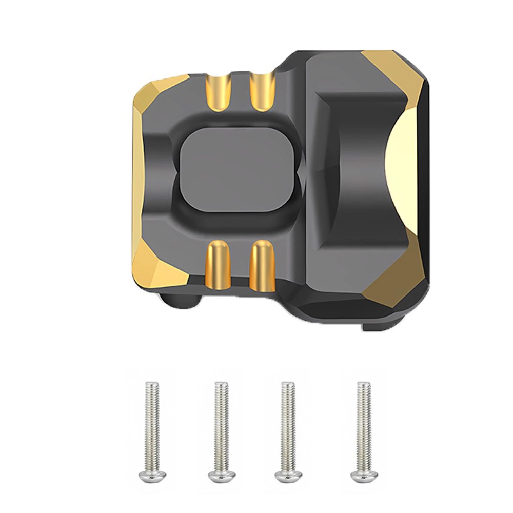 1Pcs TRX4M Brass Diff Cover 11g Differential Housing Front Rear Universal for 1/18 RC Crawler TRX4M Upgrades 97054 Defend 97074 Bronc