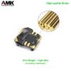 1Pcs TRX4M Brass Diff Cover 11g Differential Housing Front Rear Universal for 1/18 RC Crawler TRX4M Upgrades 97054 Defend 97074 Bronc view 3