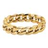 Costume Set - Golden Necklace Bracelet Glasses Macho Rapper Rocker Costume view 4