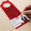 Market Dwellings Roses Are Red Violets Are Blue I Sold Your Neighbor and I Can Sell You Too Door Hangers for Real Estate Agents, 10 Pack, 9.44 x 3.22 Inch, Scarlet view 2