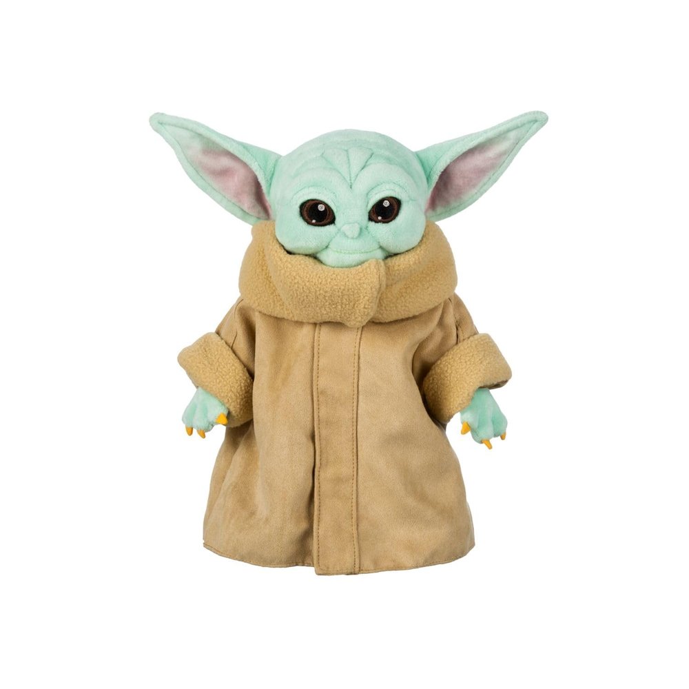 Disney Store Official Grogu Star Wars Toy - Baby Yoda Plush from The Mandalorian - Soft and Snuggly Baby Yoda Plushy with Embroidered Features - Perfect Cuddly Galactic Companion for Fans.