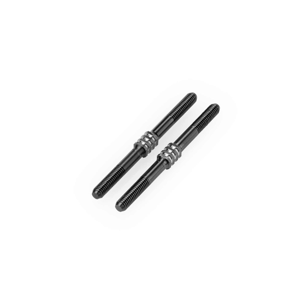 J Concepts Inc. Tekno Optional Turnbuckle 4X56Mm Stealth Black 2pc JCO50102OP Electric Car/Truck Option Parts