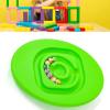 GLOGLOW Children Maze Balance Board, Children Snail Balance Board Conduct Perception Training for Indoor Play (Fruit Green) view 3