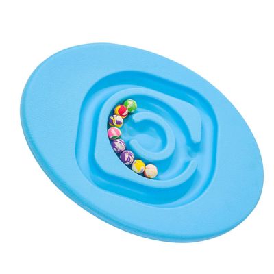 Children Maze Balance Board, Children Snail Balance Board Conduct Perception Training for Indoor Play (Sky Blue)