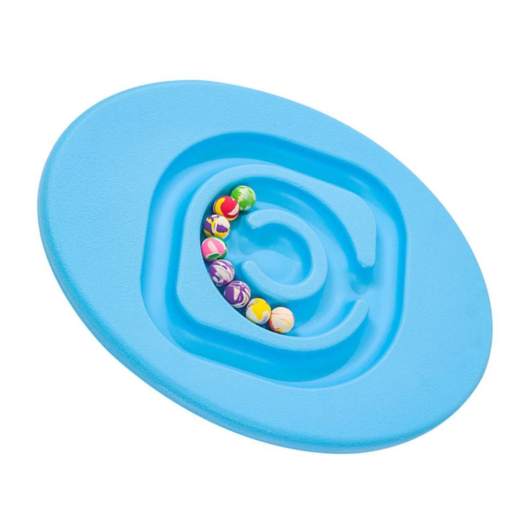 Children Maze Balance Board, Children Snail Balance Board Conduct Perception Training for Indoor Play (Sky Blue)